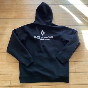 Heavyweight Black Diamond Hoodie